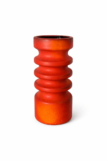 Hovedbilde Oransje vase i keramikk
