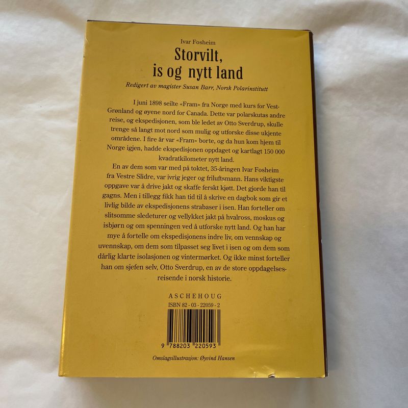 Ivar Fosheim - Storvilt, is og nytt land