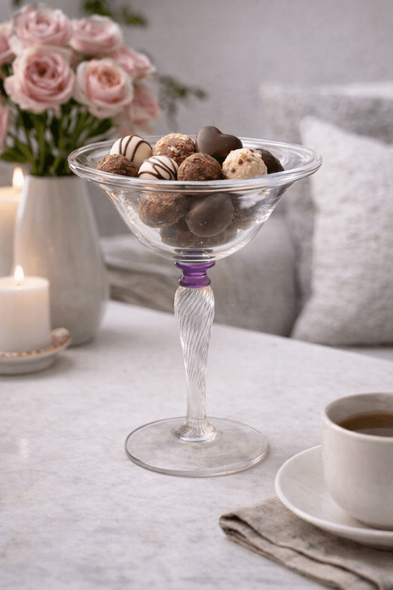 Vivaldi konfektskål, Hadeland Glassverk