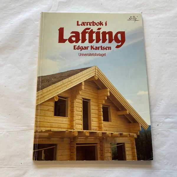 Hovedbilde Lærebok i lafting