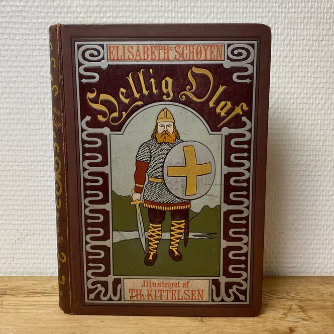 Hovedbilde Hellig Olaf - illustrert av Th. Kittelsen