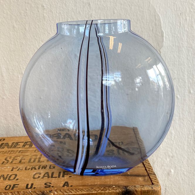 Hovedbilde Kosta Boda, Bertil Vallien, rund vase