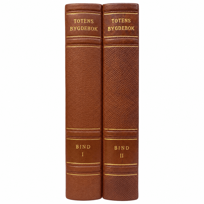 Hovedbilde Totens bygdebok, I & 2