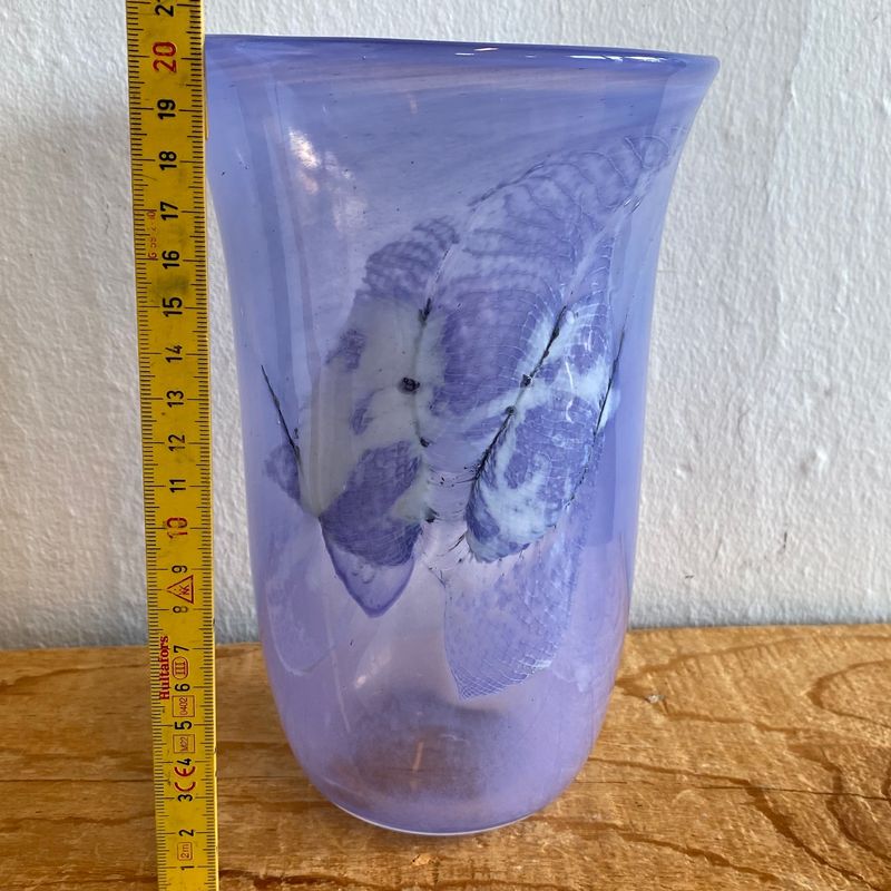 Severin, lys fiolett vase, 20,5 cm