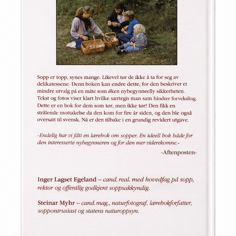 Inger Lagset Egeland og Steinar Myhr - Sikre sopper