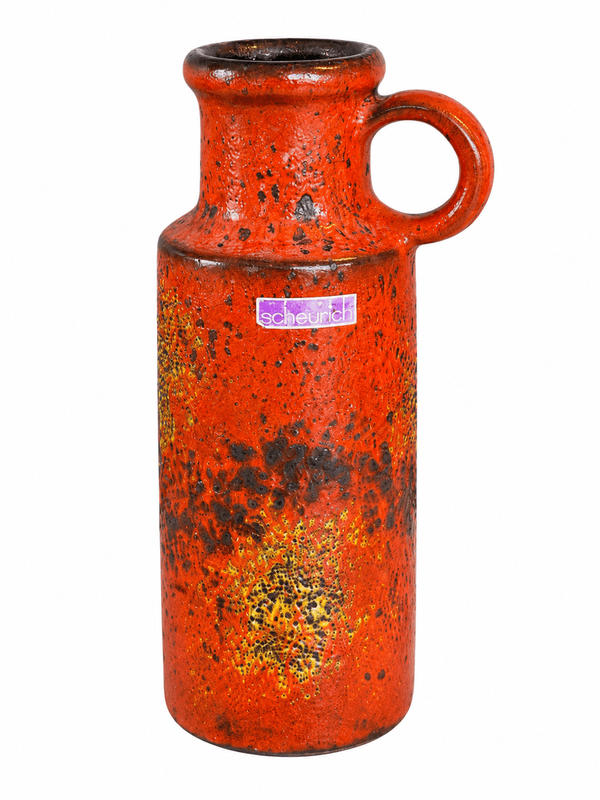 Scheurich vase i høstfarger